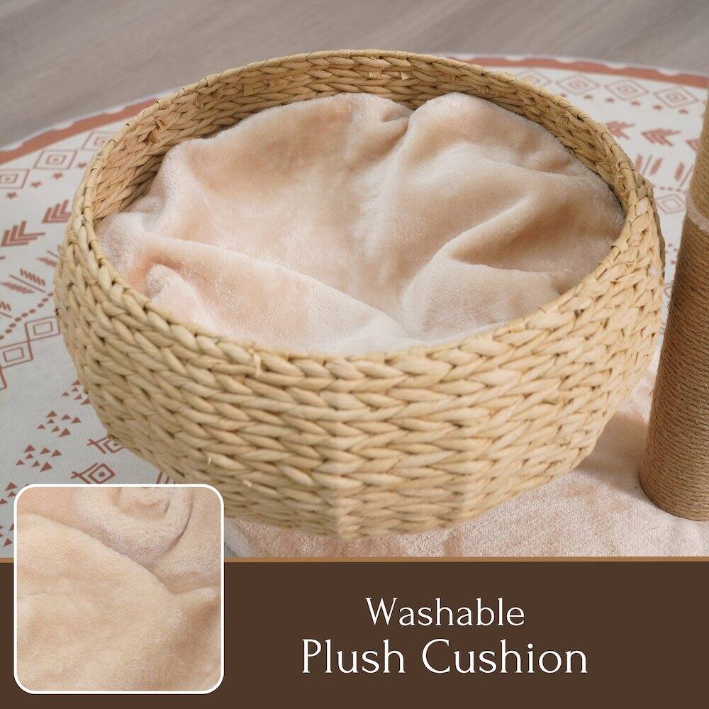 Washable Plush Cushion