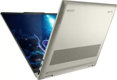 Lenovo - Yoga 7 2-in-1 - Copilot+ PC - 14" 2K OLED Touchscreen Laptop  - AMD Ryzen AI 5 340 - 16GB Memory - 512GB SSD - Seashell