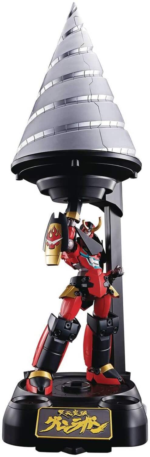 Bandai - Tamashii Nations - Tengen Toppa Gurren Lagann - Soul Of Chogokin - Gx -107 Gurren Lagann & Giga - Collectibles - Multicolor