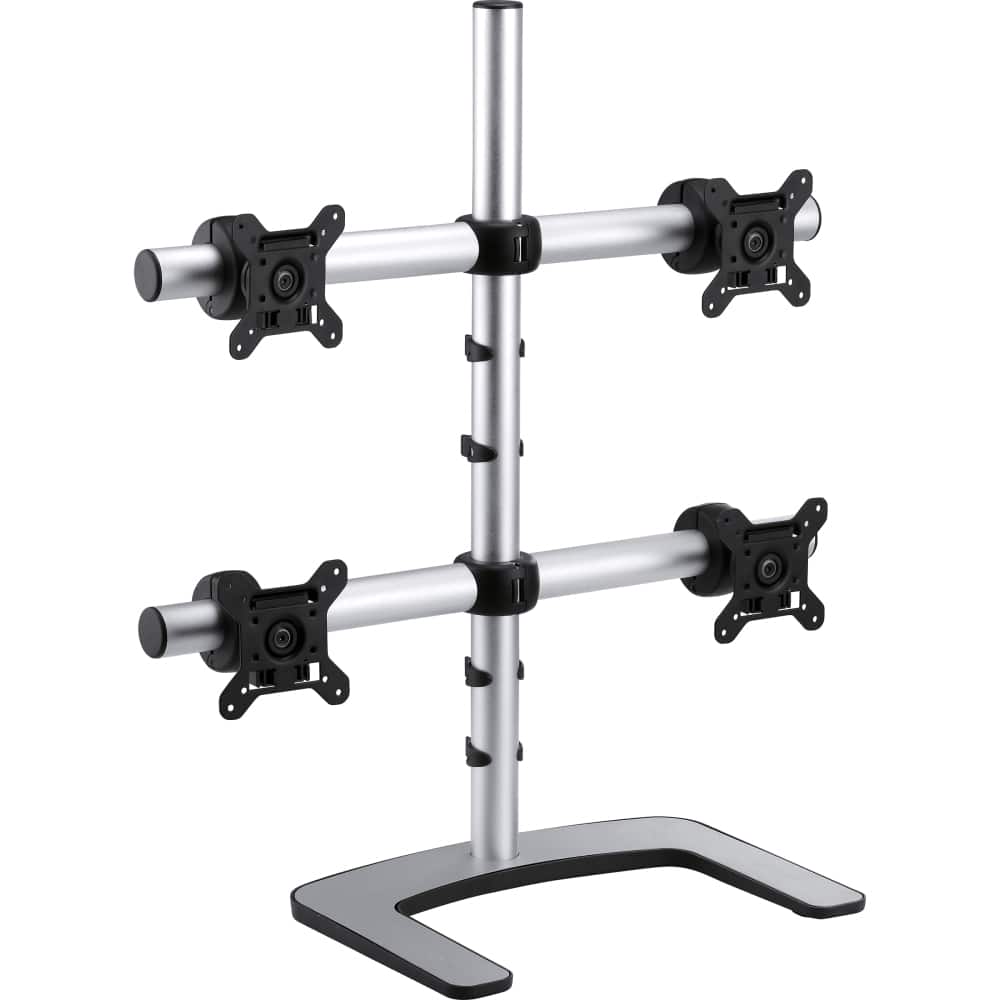Best Buy Visidec Freestanding Display Mount Silver/Black VFSQ