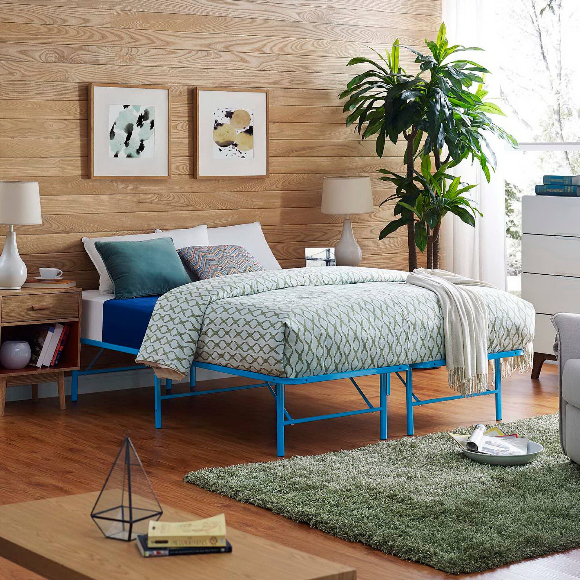 Alt View 5. Modway - Estate King Bed - Gray.