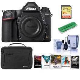 Bundle - Nikon - D780 FX-Format DSLR Camera, with 64GB SDXC Card, Card Reader, PC Software Kit, Bag