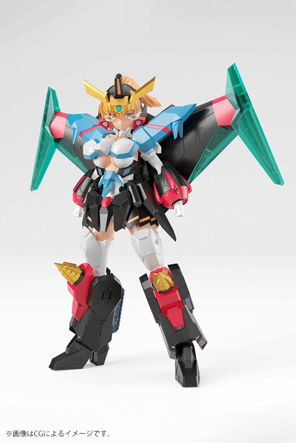 Alt View 1. PopMarket - Kotobukiya - King of Braves Gao Gai Gar Final - Cross Frame Girl - Gaofighgar   - COLLECTIBLES - Multicolor.