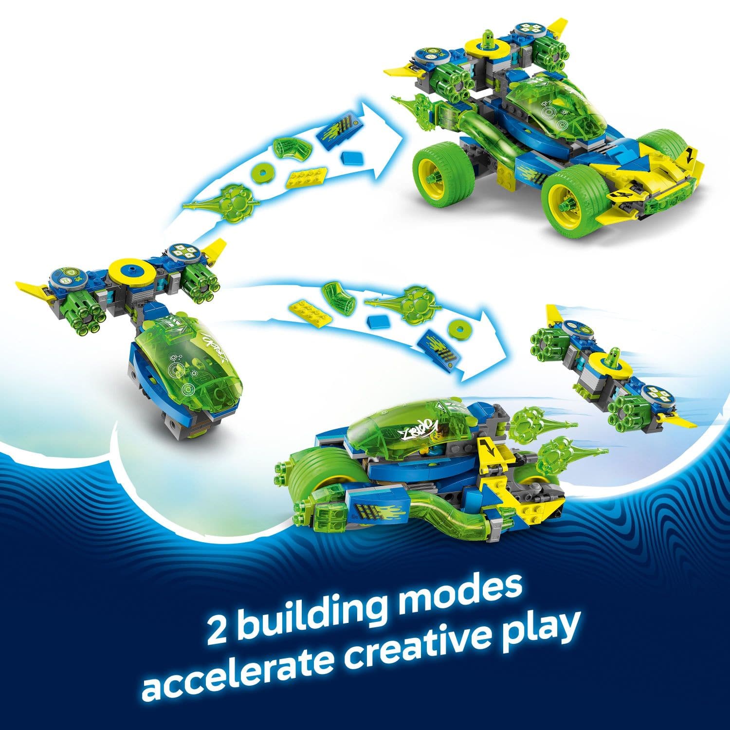 "2 Building Modes, Accelerate Creative Play"