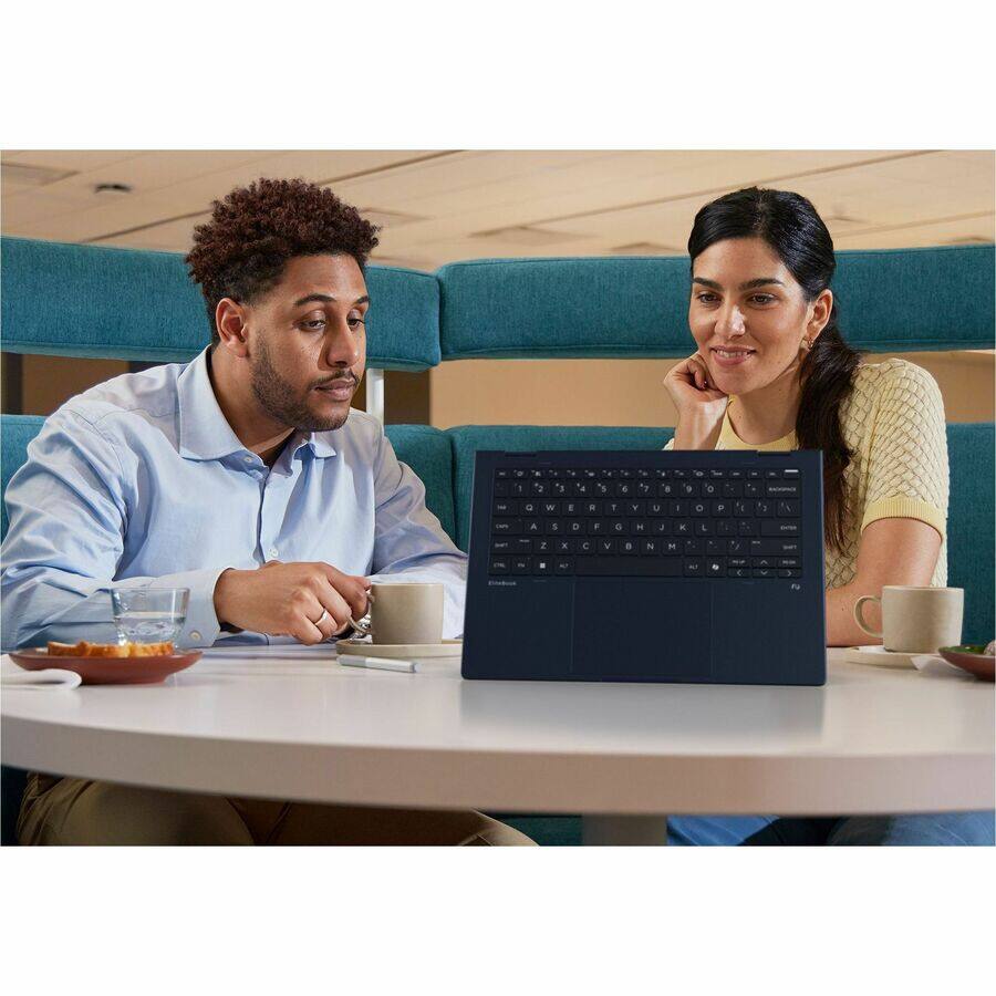 Alt View 2. HP - HP EliteBook X Flip G1i 14" Notebook Next Gen AI PC - WUXGA - 1920 x 1200 - (Intel Core Ultra 5 226V Octa-core (8 Core) - Atmospheric Blue.