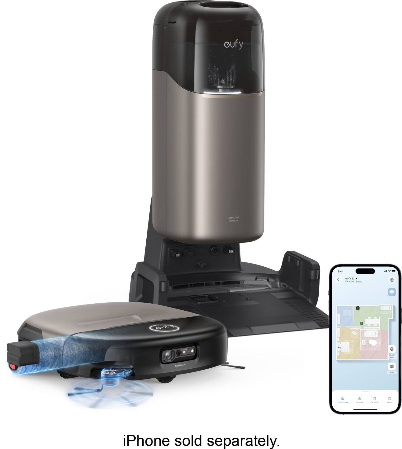 eufy AA s4 1 auty - FR Ceutbes d - iPhone sold separately.