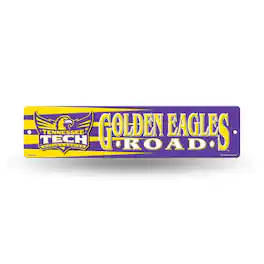 Rico Industries - Tennessee Tech Golden Eagles 16" Street Sign for garage, office, man cave or any wall - Multi