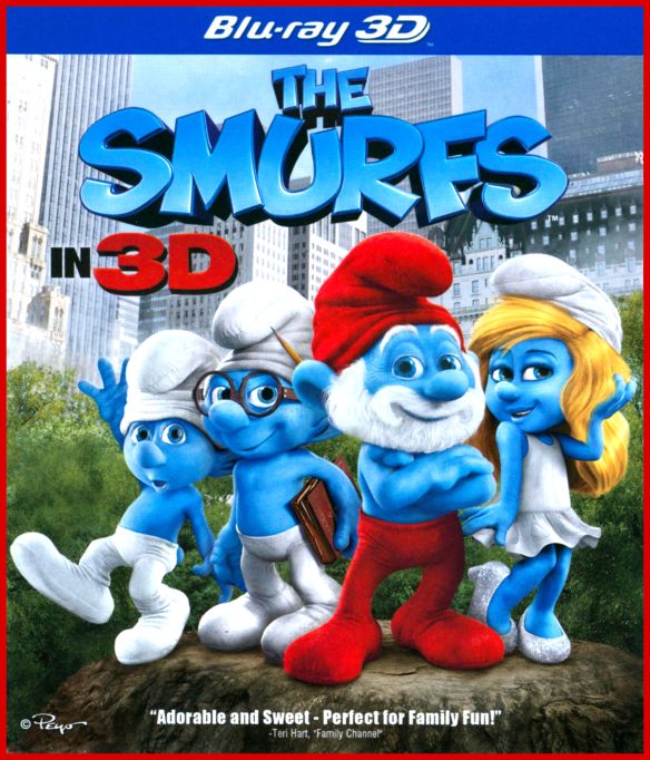  The Smurfs in 3D [3 Discs] [3D] [Blu-ray/DVD] [Includes Digital Copy] [Blu-ray/Blu-ray 3D/DVD] [2011]