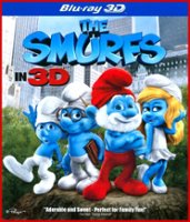 The Smurfs in 3D [3 Discs] [3D] [Blu-ray/DVD] [Includes Digital Copy] [Blu-ray/Blu-ray 3D/DVD] [2011] - Front_Original