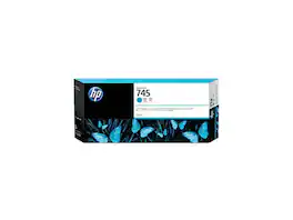 HP - 745 300-ml DesignJet Cyan Ink Cartridge, F9K03A