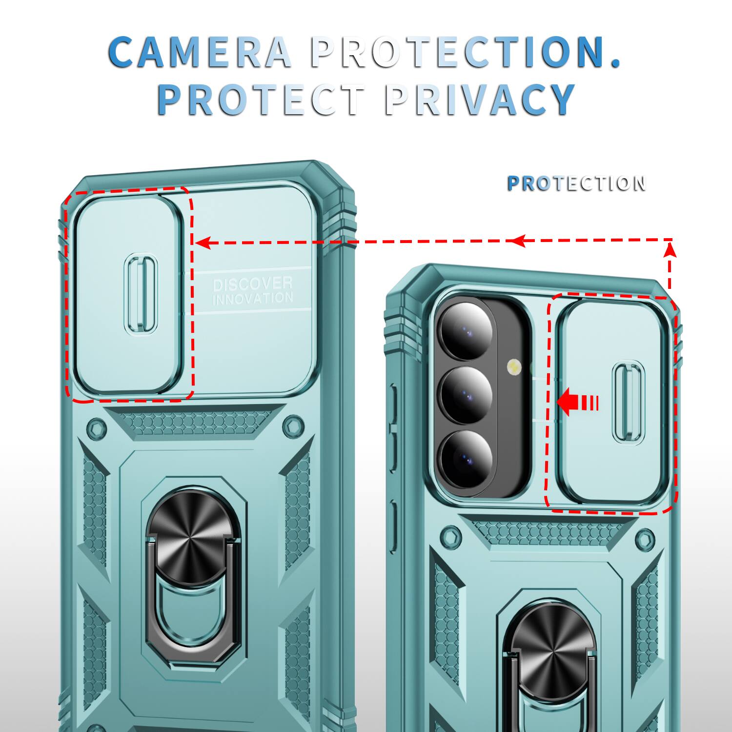 CAMERA PROTECTION.  
PROTECT PRIVACY  
PROTECTION  
DISCOVER INNOVATION