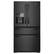 Front. Whirlpool - 24.5 Cu. Ft. French Door Refrigerator with Two-Tier Freezer Storage - Black.