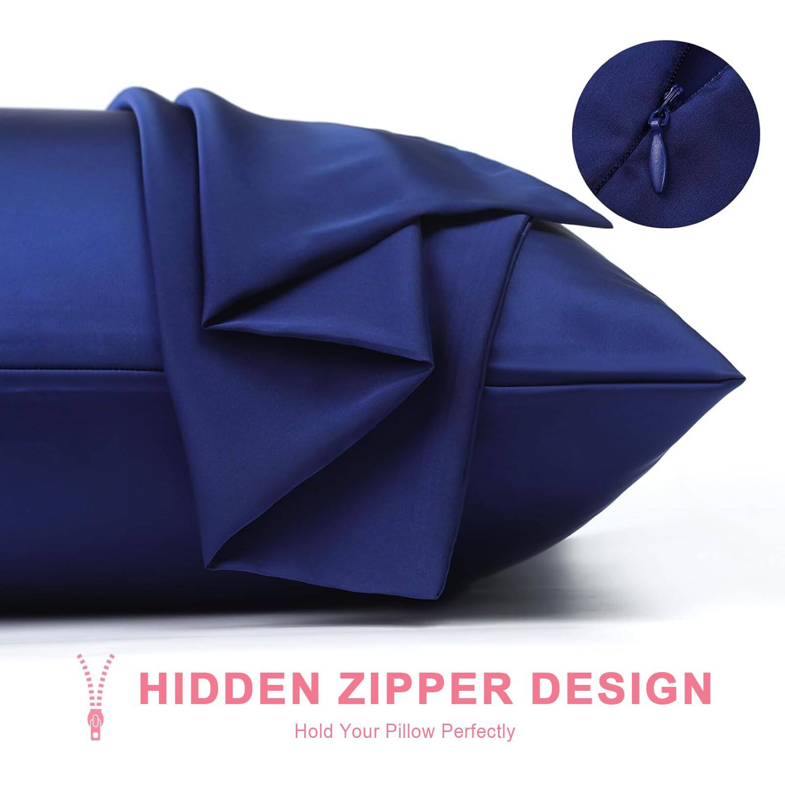 HIDDEN ZIPPER DESIGN  
Hold Your Pillow Perfectly
