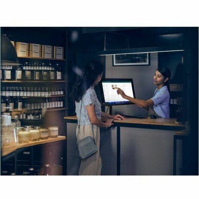 Alt View 5. HP - HP ProStudio 4 AiO G1i All-in-One Computer - Intel Core Ultra 5 235 - vPro Technology - 16 GB - 512 GB SSD - 23.8" - Black.