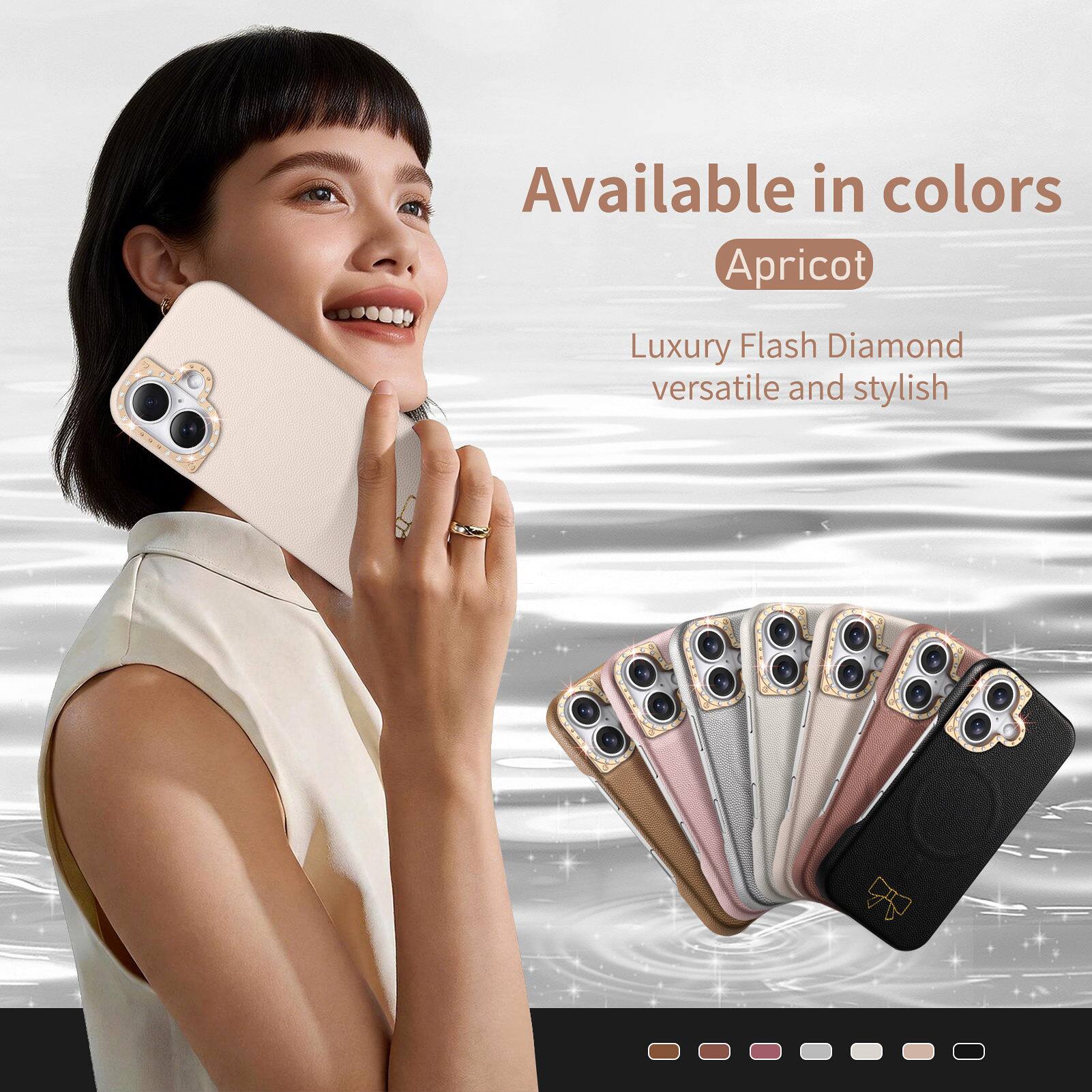 Available in colors Apricot  
Luxury Flash Diamond  
versatile and stylish