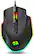 Left. REDRAGON - M614-RGB Wired Gaming Mouse, 8000 DPI, RGB, 7 Backlit Modes, Ergonomic, 11 Programmable Buttons for Windows PC Gamers - Black.