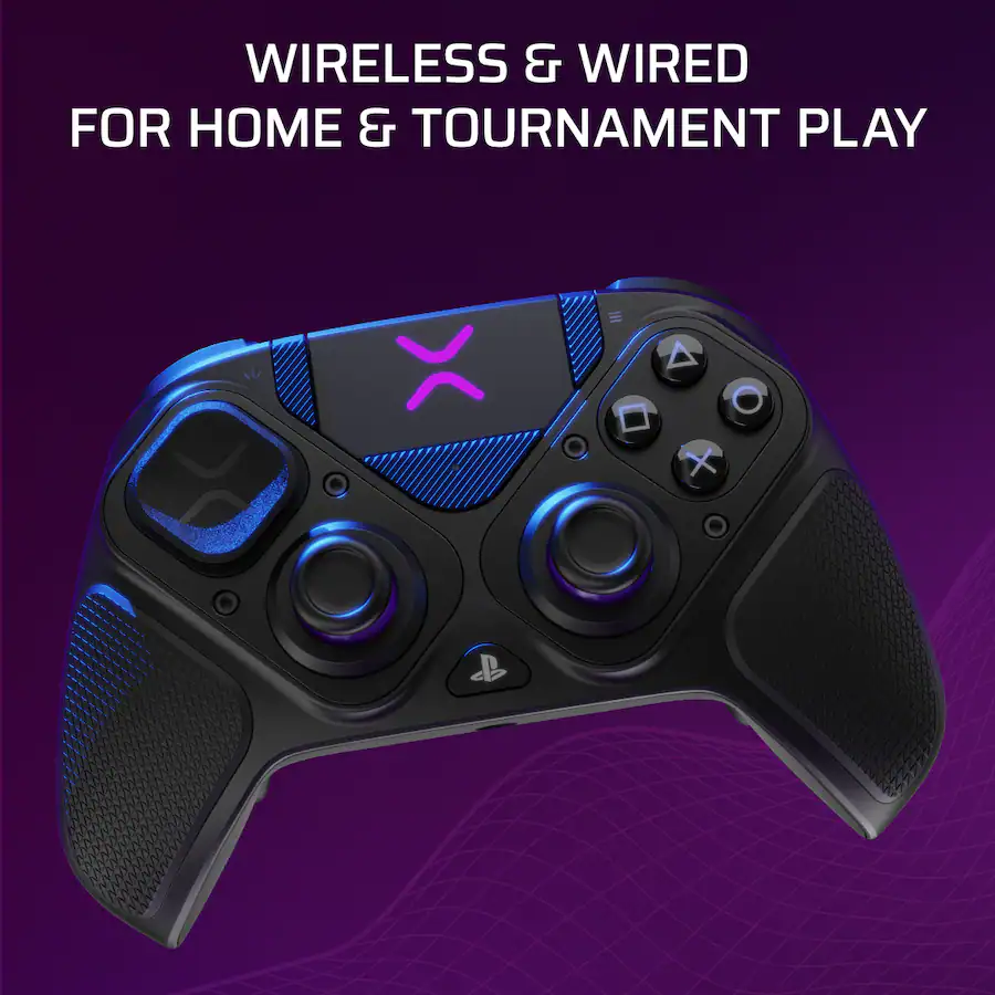 Vctrix Controller PDP Victrix Pro BFG Wireless Controller for PS5, PS4, and PC, Sony 3D ...