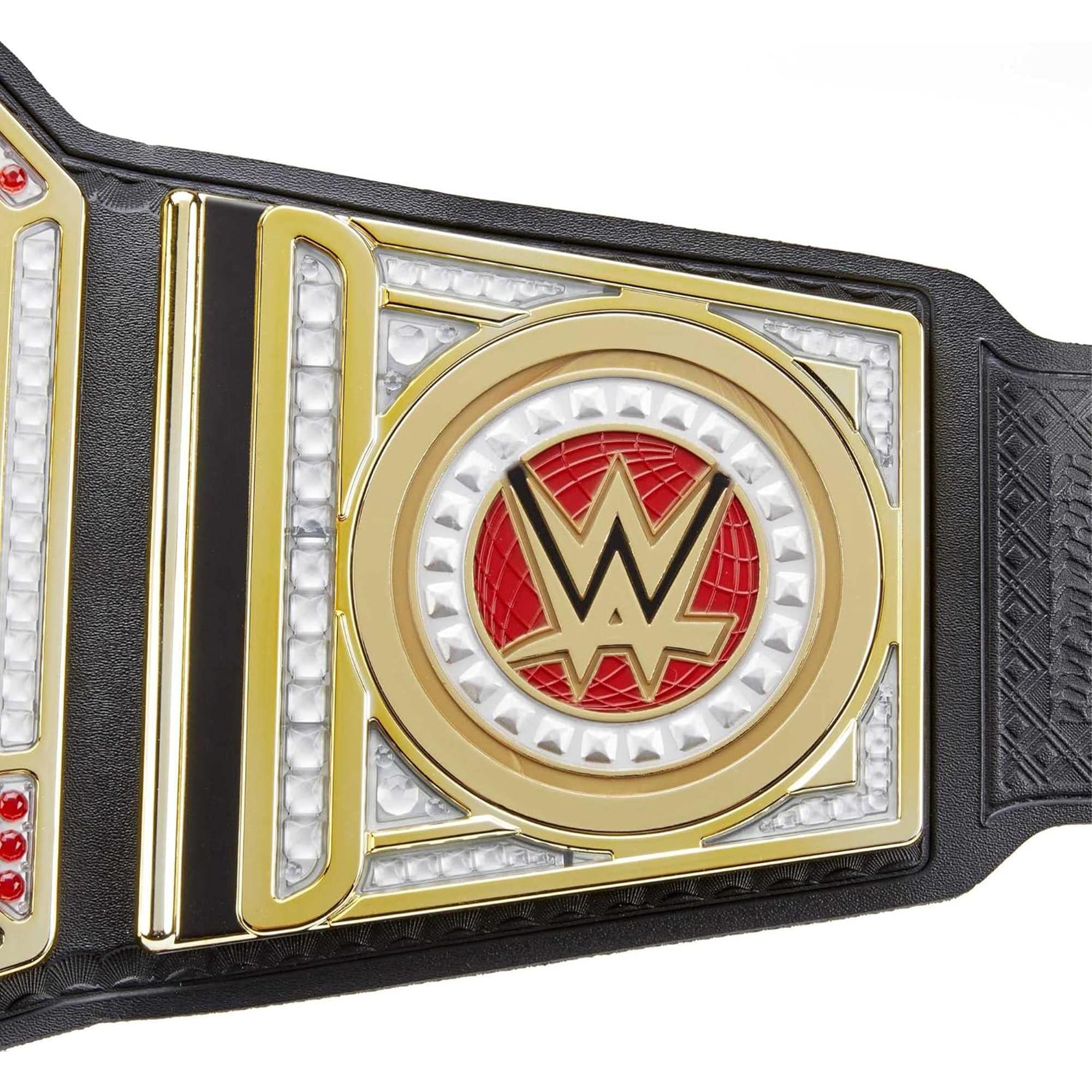Alt View 2. Mattel - WWE Championship Showdown Deluxe Role Play Title Belt - Gold.