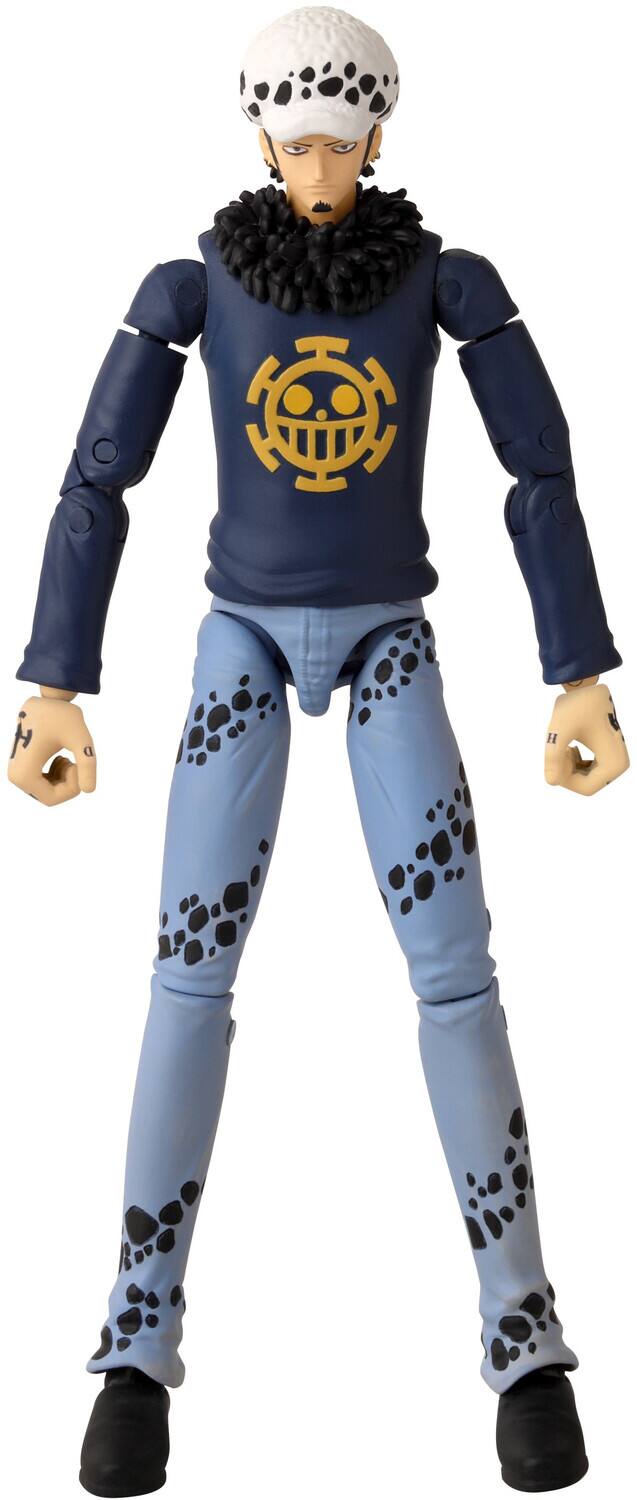 Alt View 4. Bandai - Bandai - One Piece - Anime Heroes - Trafalgar Law Action Figure   - COLLECTIBLES - Multicolor.