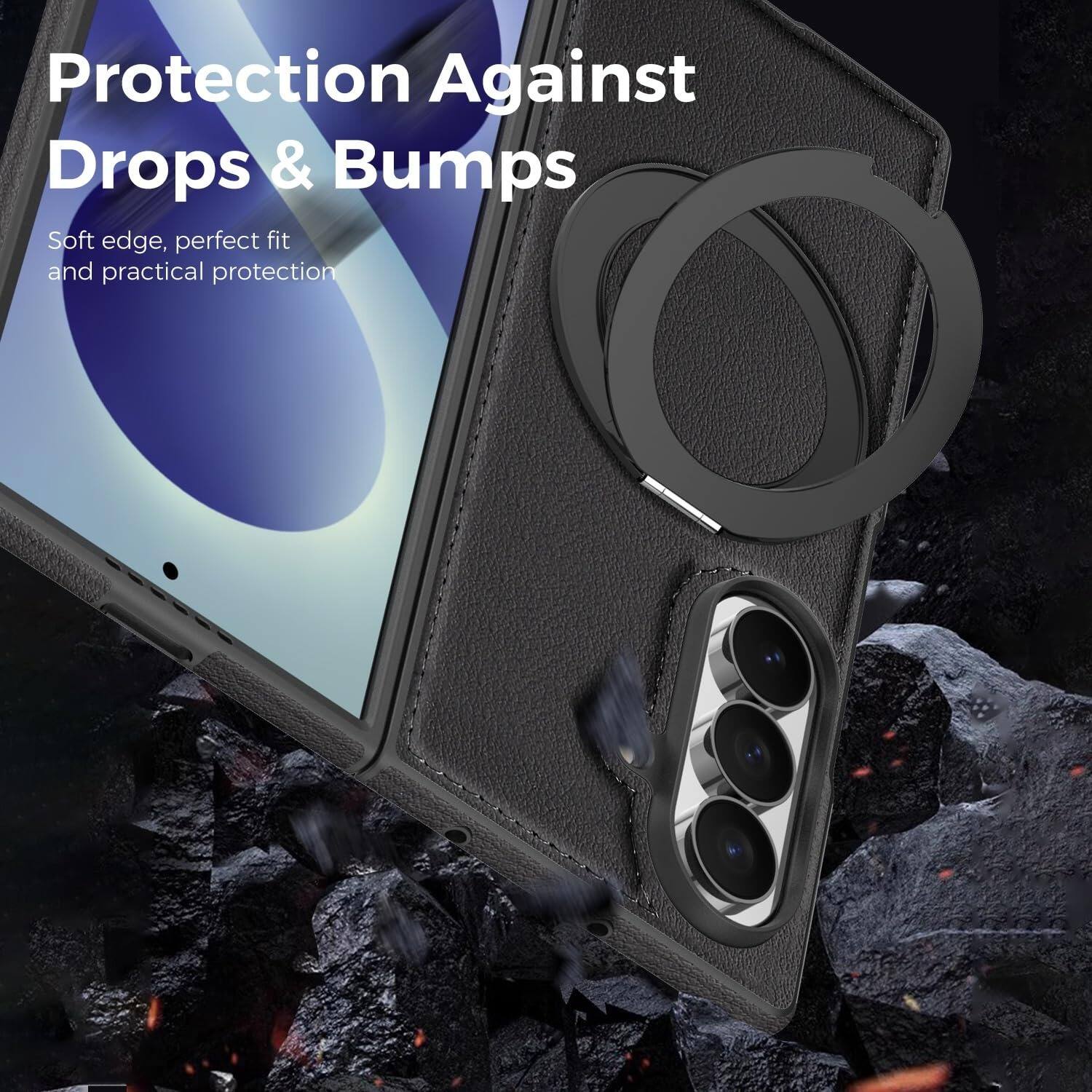 Protection Against Drops & Bumps  
Soft edge, perfect fit and practical protection