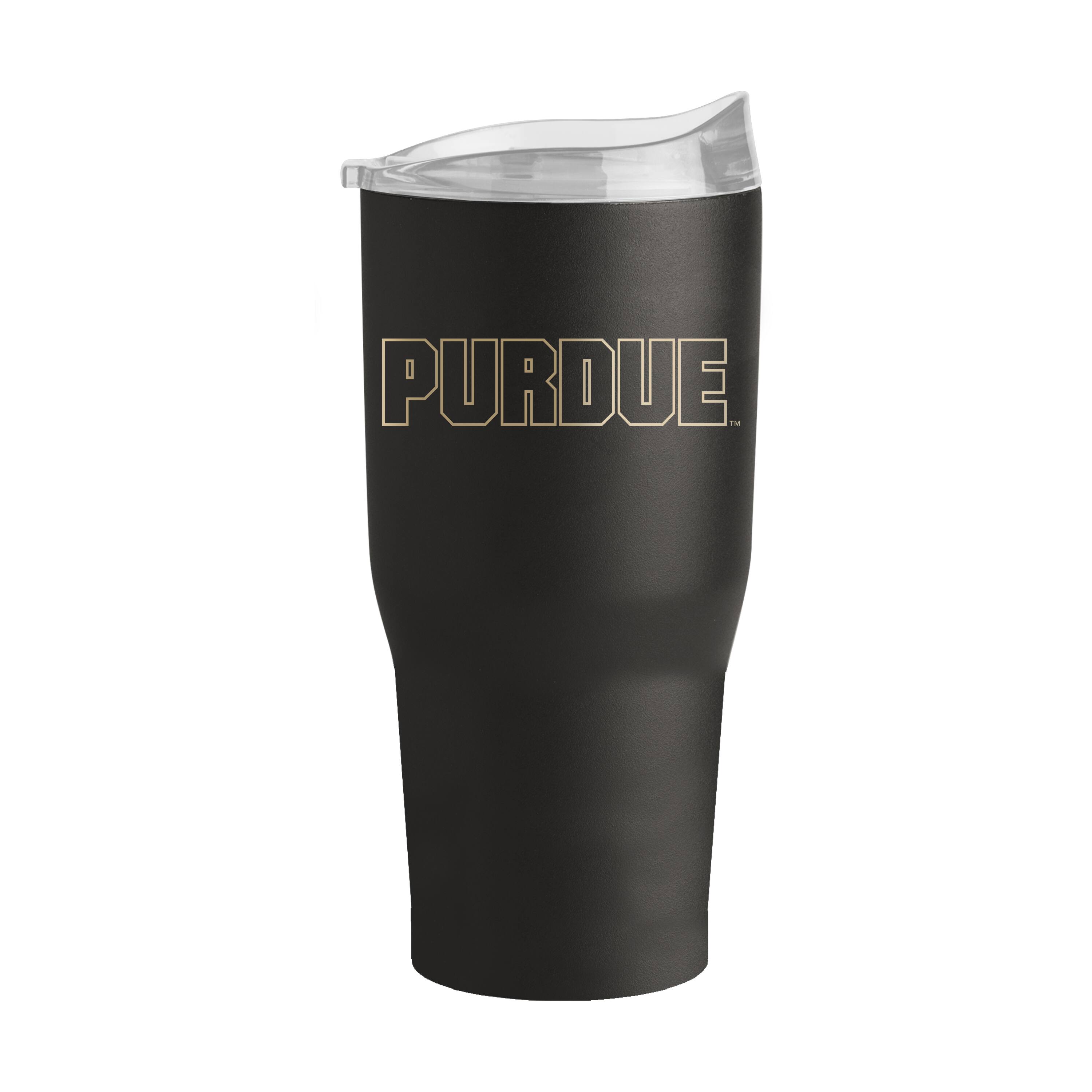Alt View 1. Logo Brands - Purdue Boilermakers 30oz. Flipside Powder Coat Tumbler - Multicolor.