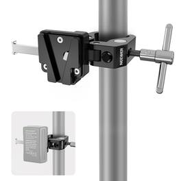 Neewer - V-Lock Battery Clamp with Tripod & Gimbal Mounts, 15mm Rod, for Neewer/Sony/PS006