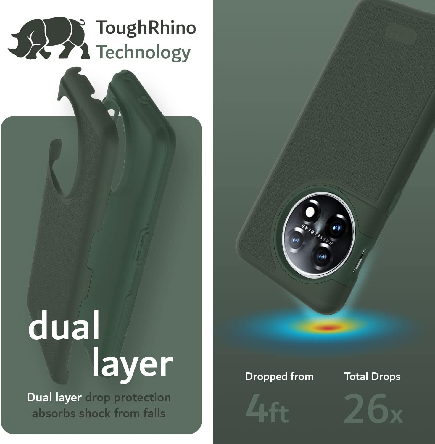 ToughRhino Technology

dual layer

Dual layer drop protection absorbs shock from falls

Dropped from 4ft

Total Drops 26x