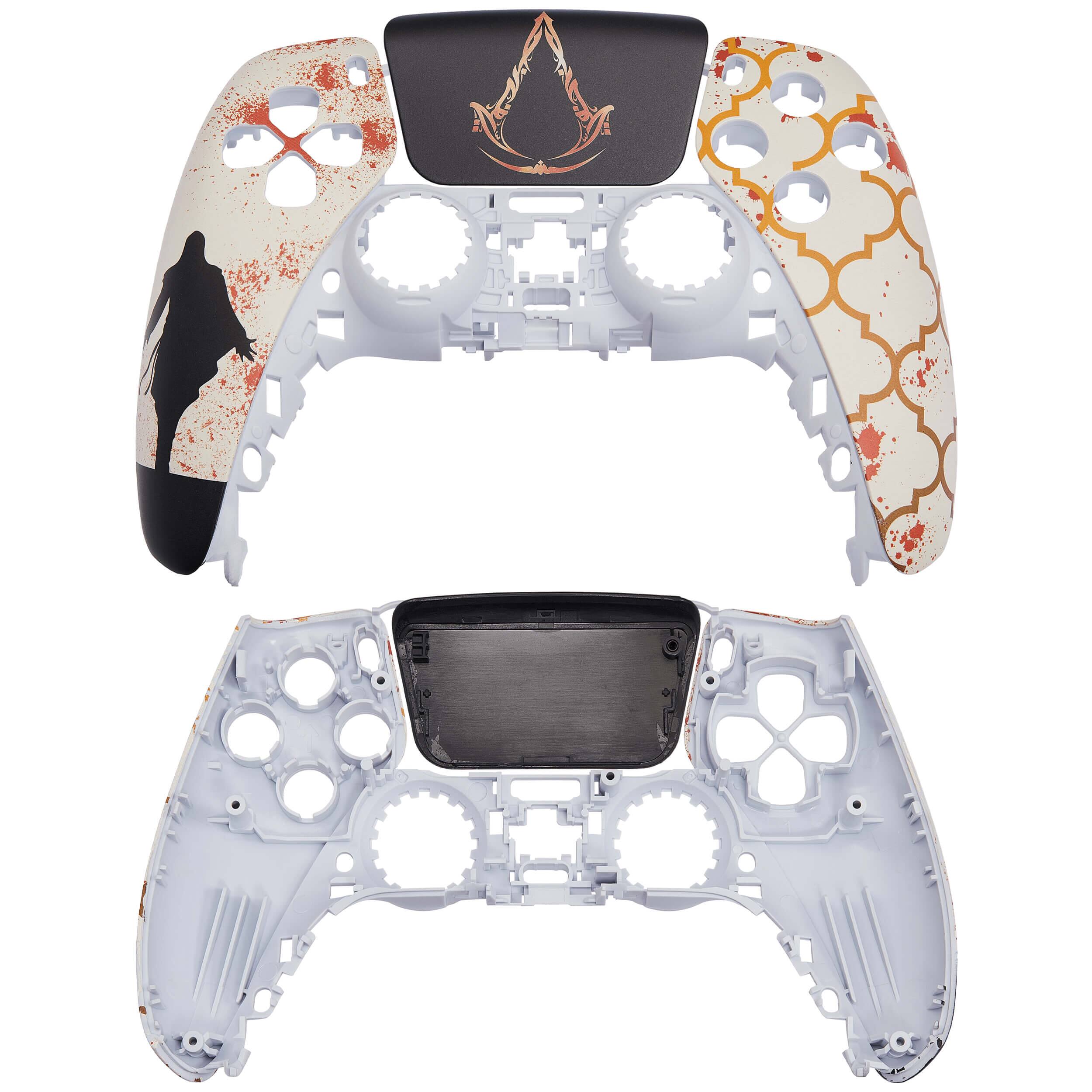 Alt View 3. MobileSentrix - Assassin's Creed - PlayStation 5 PS5 Compatible Controller Top Faceplate.