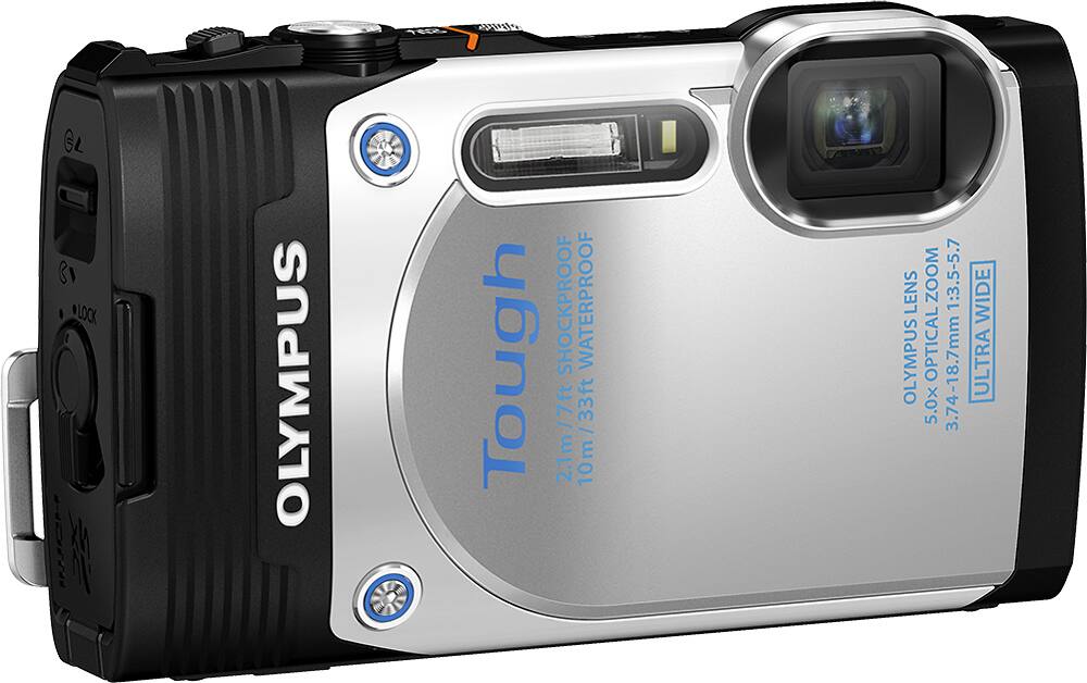 Appareil Photo Olympus TG-850 16 Mp - Pour Pièces Détachées Ou Réparation - Ne Fonctionne Pas