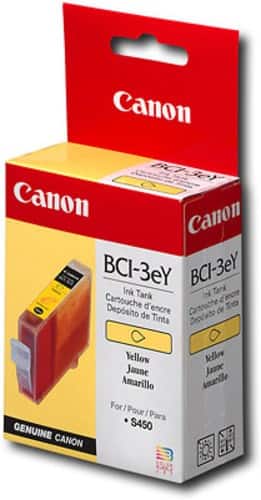 Front Standard. Canon - Ink Cartridge - Yellow - Yellow.