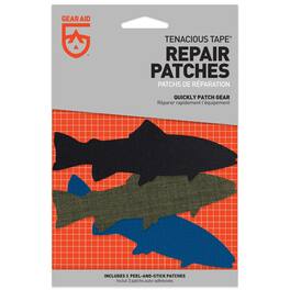 Gear Aid - Tenacious Tape Repair Patches - Fish - Multicolor
