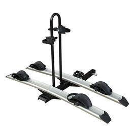 Young Electric - Bike Rack with 2-Inch Receiver Anti-Wobble & Scratch-Resistant - Black