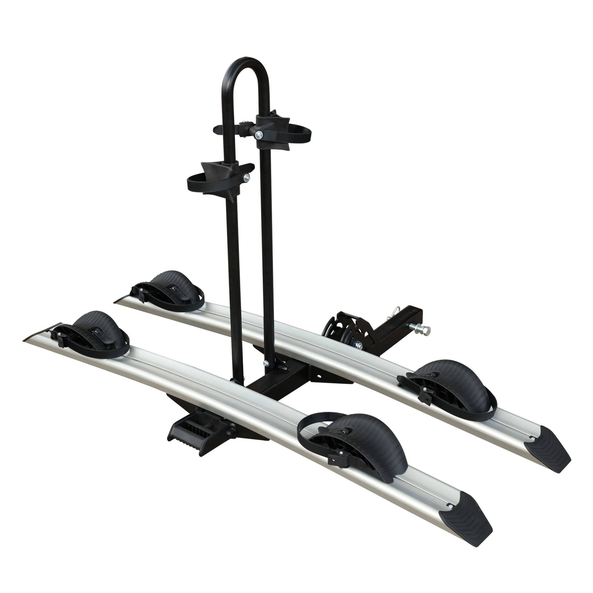 Front. Young Electric - Young Electric Bike Rack with 2-Inch Receiver Anti-Wobble & Scratch-Resistant - Black.