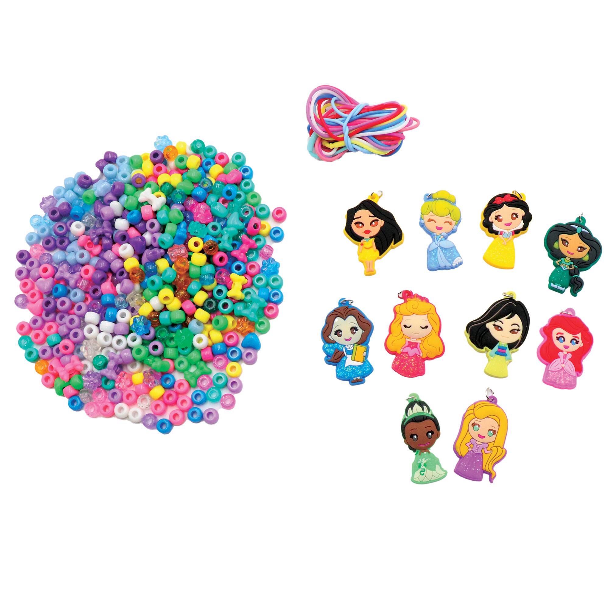 Left. Tara Toys - Tara Toys - Deluxe Sparkling Necklace Set - Disney Princess, 520pc DIY Jewelry Kit.