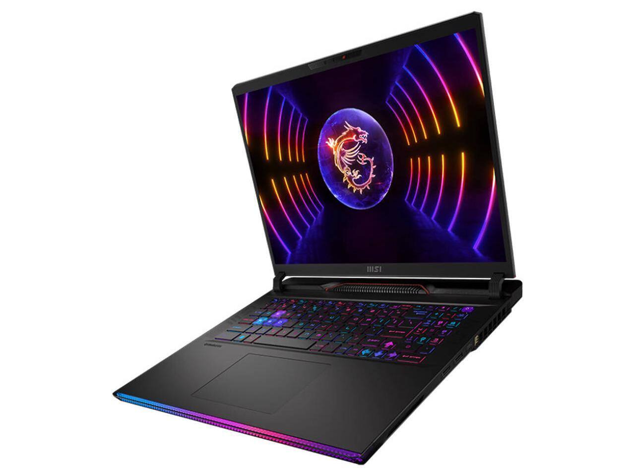 Alt View 1. MSI - Refurbished - MSI RAIDER GE68HX i9-14900HX RTX 4070 32GB 1TB SSD 16" Win 11.