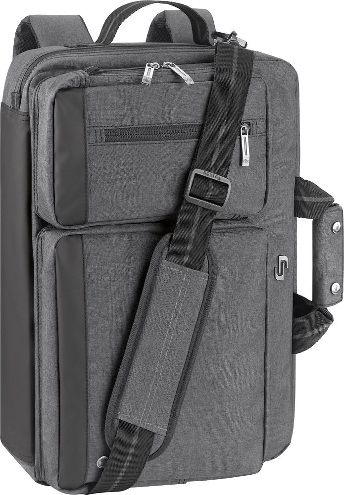 Solo York Urban Convertible Laptop Backpack for 15.6" Laptop Gray UBN310-10 - Best