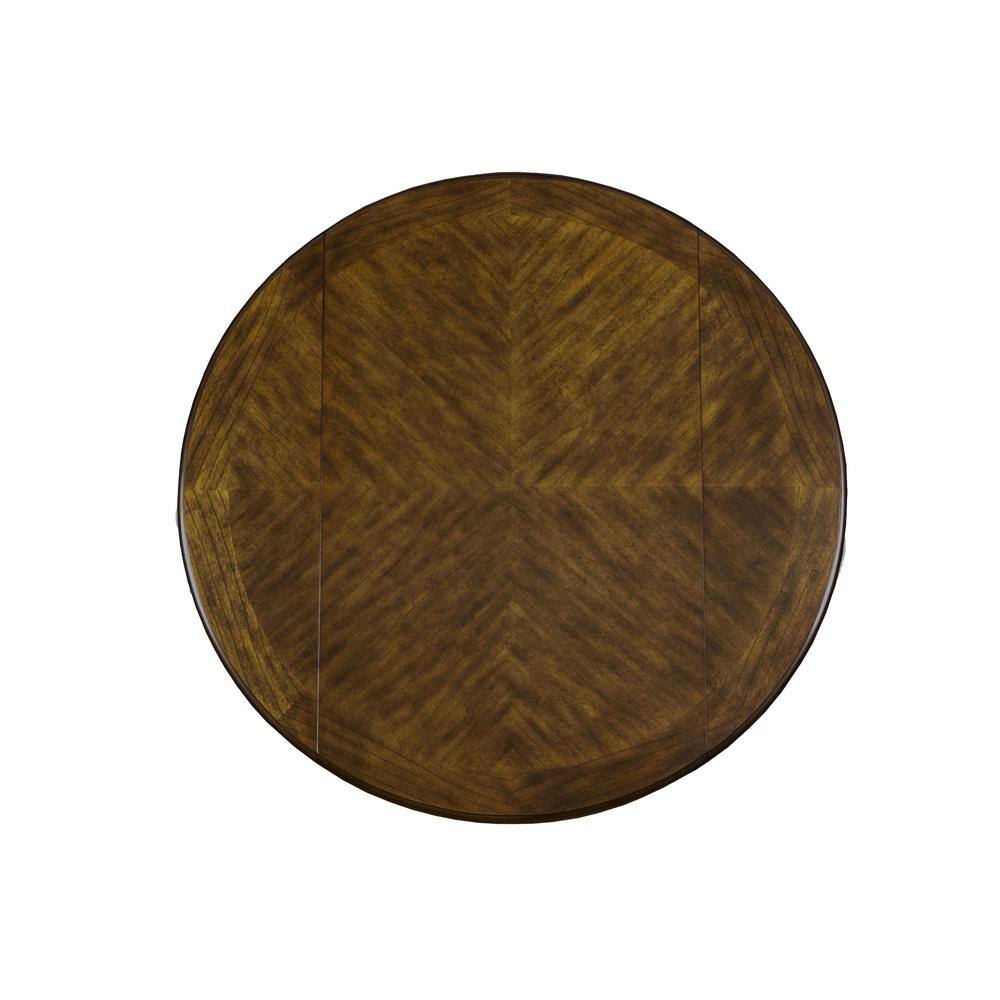 Alt View 6. New Classic Furniture - Furniture Gia Solid Wood Dining Drop Leaf Table 2 Chairs in Brown - Brown.