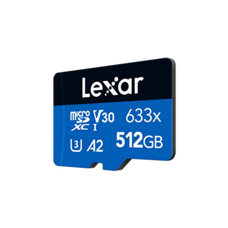 Lexar MicroSD V30 633x XC I 3J A2 512GB
