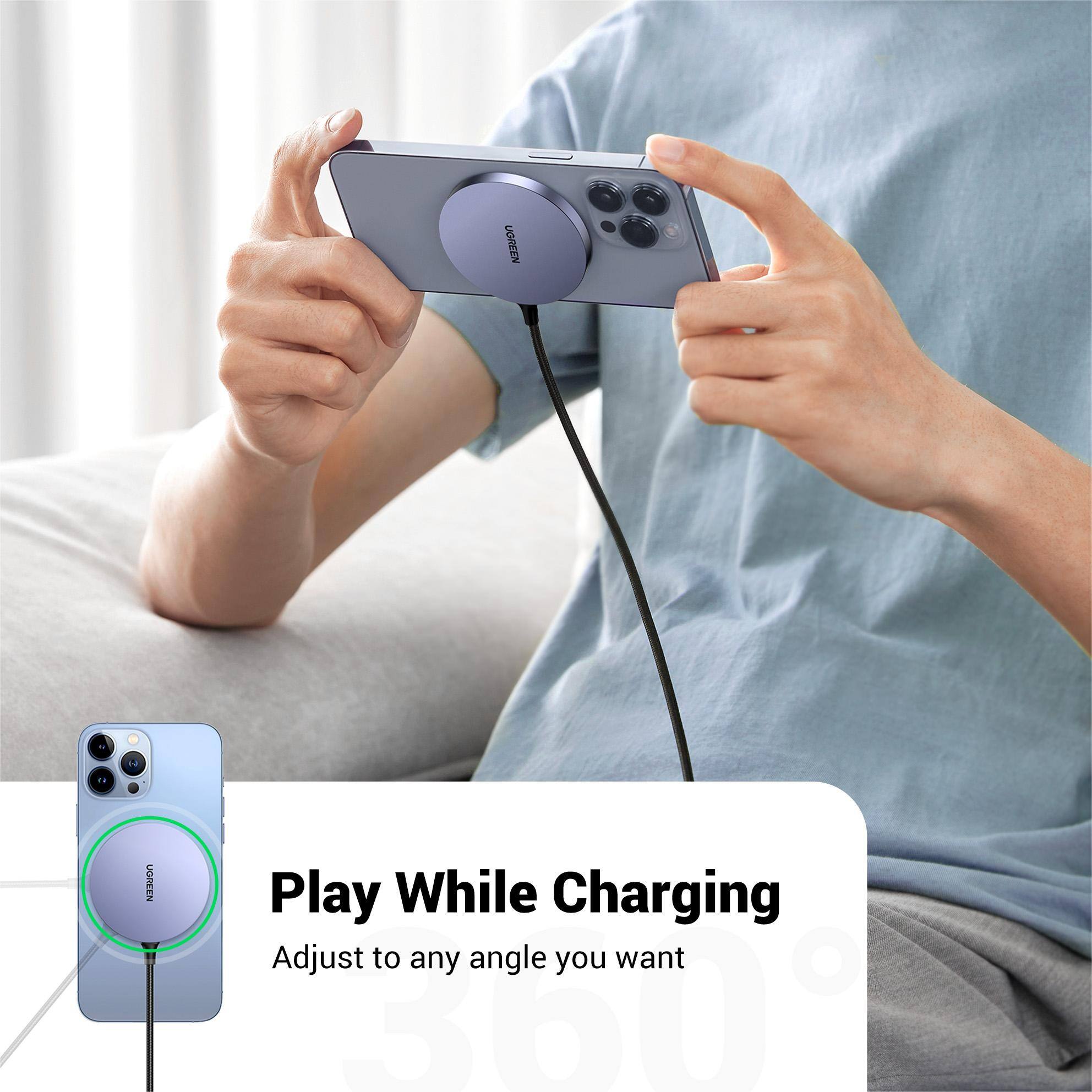 NEAMION Play While Charging Adjust to any angle you want 300g
