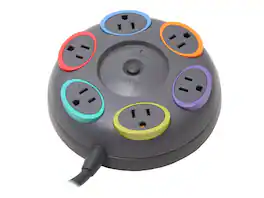 Kensington - K62634NA 16 Feet 6 Outlets 1500 Joules Surge Protector - Black