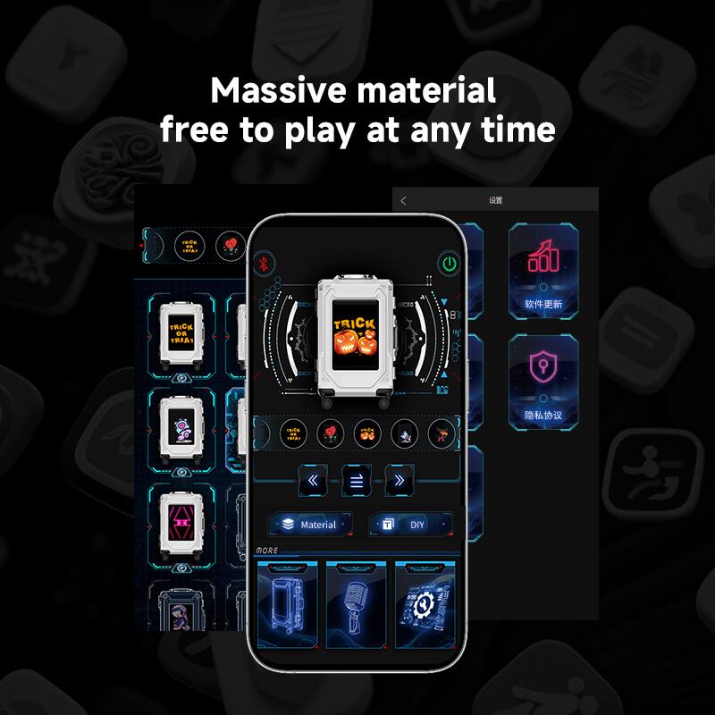 Massive material free to play at any time