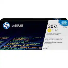 HP - 307A Standard Capacity - Toner Cartridge - Yellow