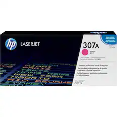 Front. HP - 307A Standard Capacity - Magenta Toner Cartridge - Magenta.