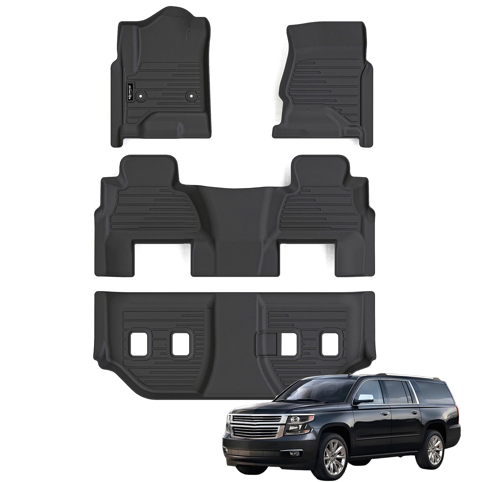 Dazzling Pops Floor Mats Cargo Liners Mazda Cx 90 Phev 6 7 Seats 2 Row ...