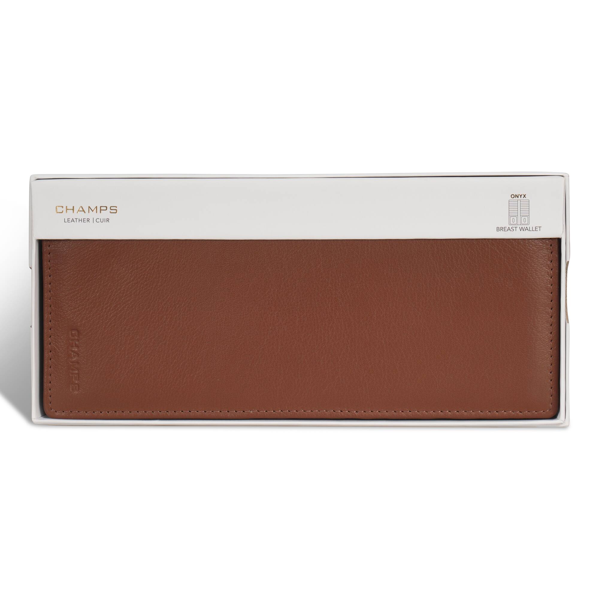 CHAMPS  
LEATHER | CUIR  

ONYX  
BREAST WALLET  

CHAMPS