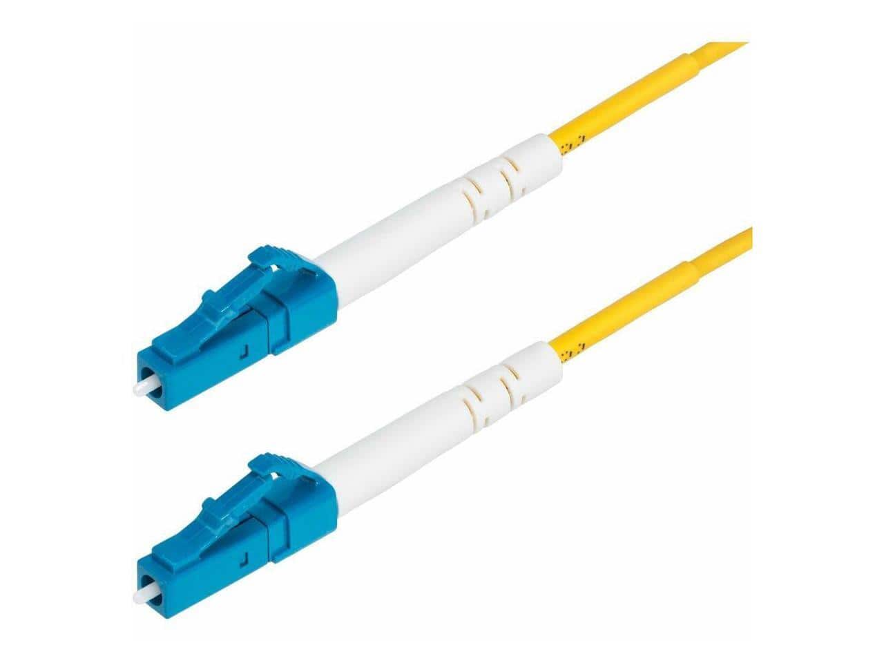 StarTech.com - StarTech 11m (3.3ft) LC to LC (UPC) OS2 Single Mode Simplex Fiber Optic Cable