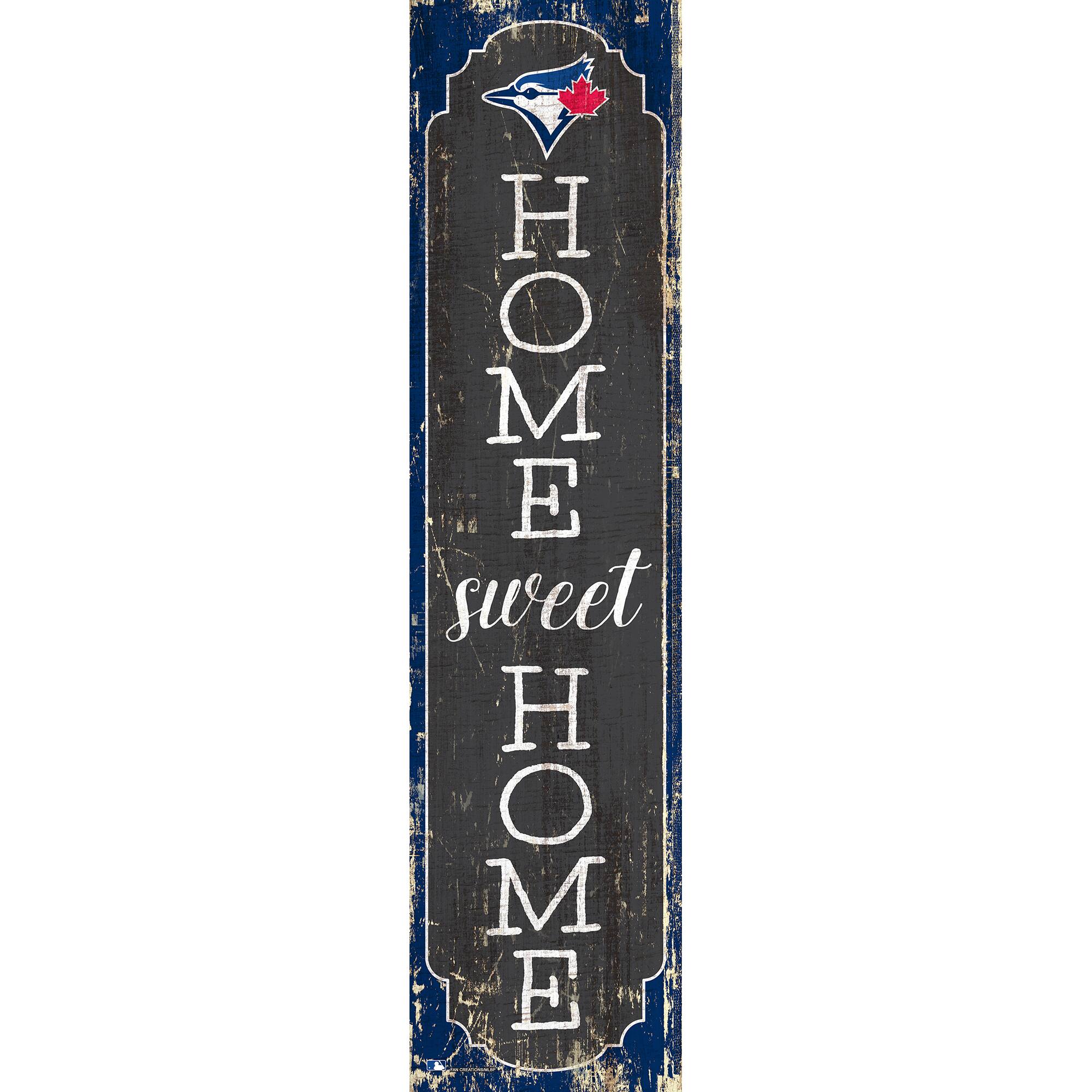 Toronto Blue Jays 24" Home Sweet Home Leaner Sign