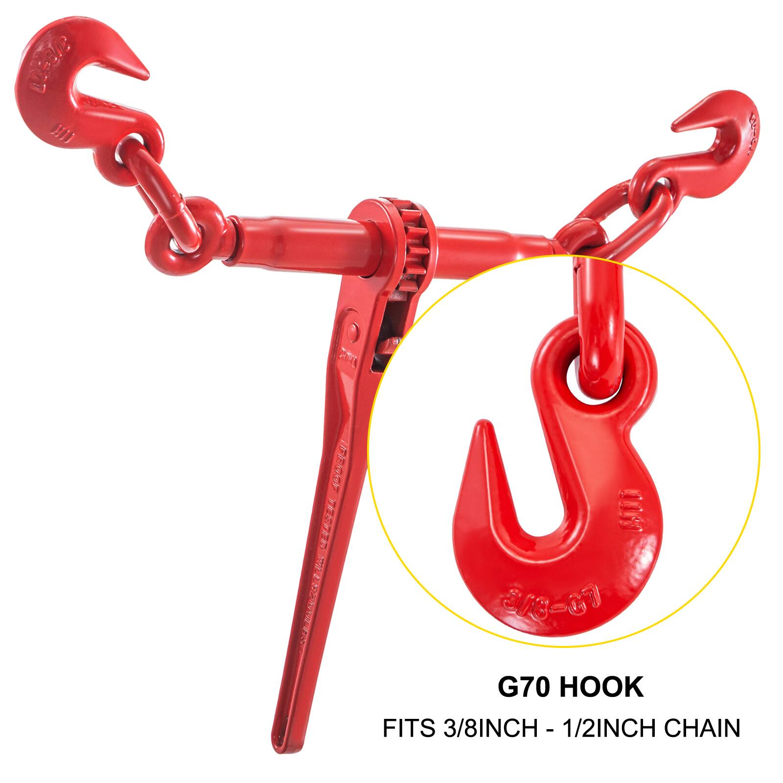 G70 HOOK  
FITS 3/8INCH - 1/2INCH CHAIN