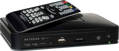 Angle Standard. NETGEAR - NTV550 Ultimate HD Media Player.