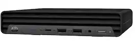 HP - Refurbished Excellent - Elite Mini 600G9 i5-12400T 16GB 256GB SSD Windows 11 Pro - Black